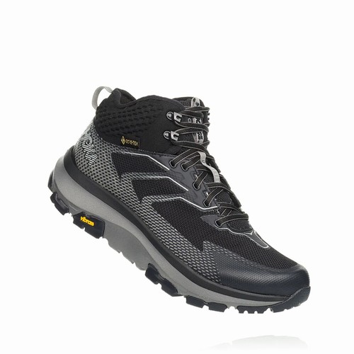 Hoka One One SKY TOA GORE-TEX Vegan Shoes For Men India Black/Grey IN-2761